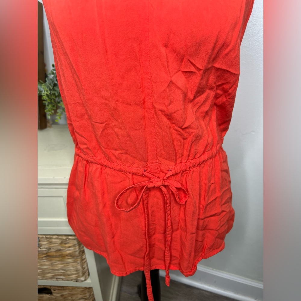Mossimo Ruffle V-Neck Top - Picture 3 of 6